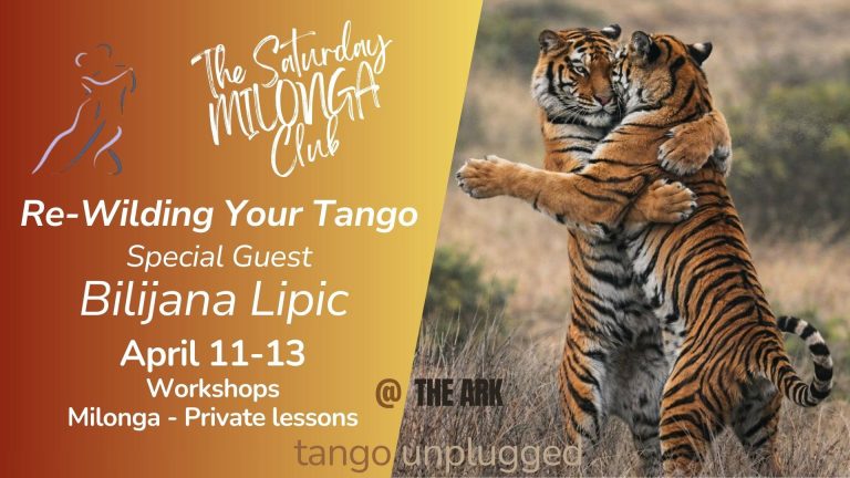 “Re-Wilding Your Tango” workshop is on the move!